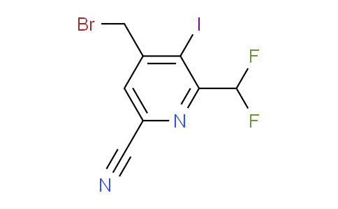 AM205993 | 1805386-61-1 | 4-(Bromomethyl)-6-cyano-2-(difluoromethyl)-3-iodopyridine