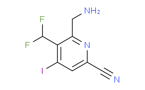 AM205997 | 1806857-69-1 | 2-(Aminomethyl)-6-cyano-3-(difluoromethyl)-4-iodopyridine