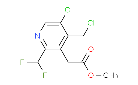 AM206000 | 1805278-64-1 | Methyl 5-chloro-4-(chloromethyl)-2-(difluoromethyl)pyridine-3-acetate