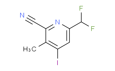 AM206001 | 1804490-05-8 | 2-Cyano-6-(difluoromethyl)-4-iodo-3-methylpyridine