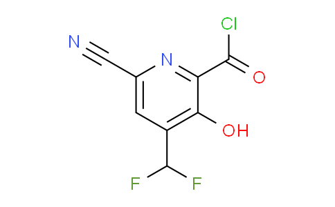 AM206004 | 1805926-19-5 | 6-Cyano-4-(difluoromethyl)-3-hydroxypyridine-2-carbonyl chloride