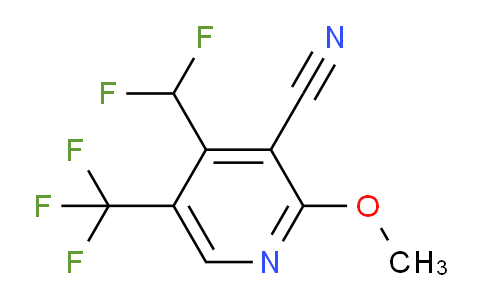 3-Cyano-4-(difluoromethyl)-2-methoxy-5-(trifluoromethyl)pyridine