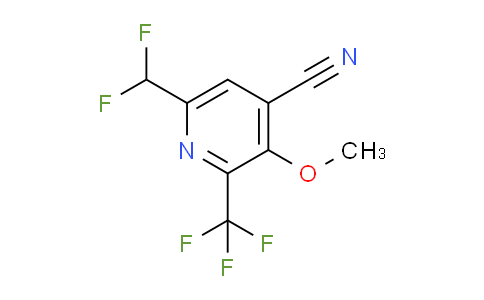 AM206014 | 1805924-80-4 | 4-Cyano-6-(difluoromethyl)-3-methoxy-2-(trifluoromethyl)pyridine