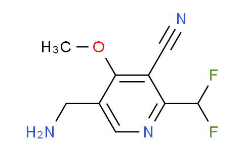 AM206028 | 1807103-96-3 | 5-(Aminomethyl)-3-cyano-2-(difluoromethyl)-4-methoxypyridine