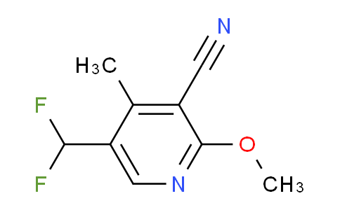 AM206033 | 1807111-09-6 | 3-Cyano-5-(difluoromethyl)-2-methoxy-4-methylpyridine