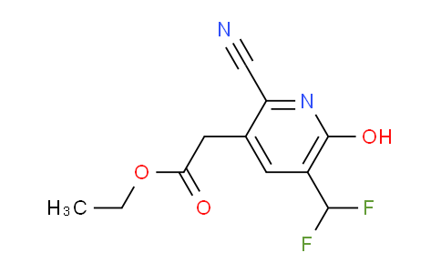 AM206034 | 1804719-89-8 | Ethyl 2-cyano-5-(difluoromethyl)-6-hydroxypyridine-3-acetate