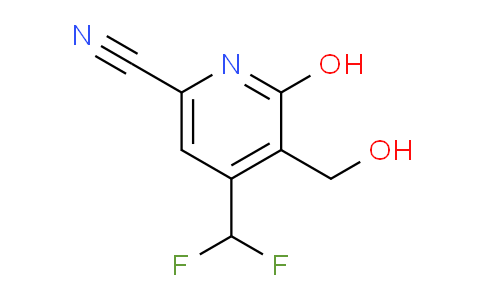 6-Cyano-4-(difluoromethyl)-2-hydroxypyridine-3-methanol