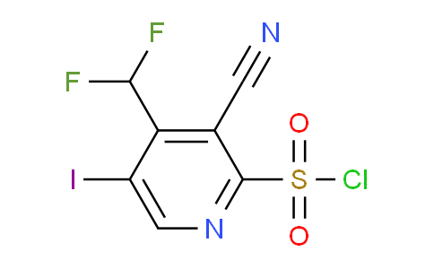 AM206039 | 1807073-03-5 | 3-Cyano-4-(difluoromethyl)-5-iodopyridine-2-sulfonyl chloride