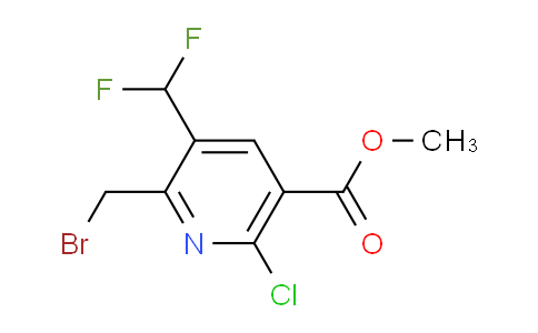 AM206040 | 1806060-05-8 | Methyl 2-(bromomethyl)-6-chloro-3-(difluoromethyl)pyridine-5-carboxylate