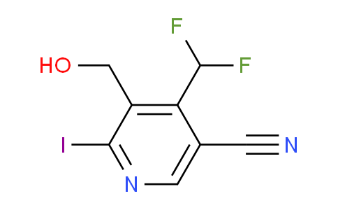 AM206056 | 1804493-52-4 | 5-Cyano-4-(difluoromethyl)-2-iodopyridine-3-methanol