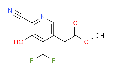 AM206066 | 1805924-94-0 | Methyl 2-cyano-4-(difluoromethyl)-3-hydroxypyridine-5-acetate