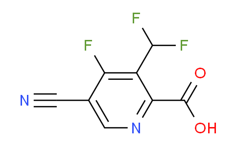 AM206072 | 1806982-93-3 | 5-Cyano-3-(difluoromethyl)-4-fluoropyridine-2-carboxylic acid