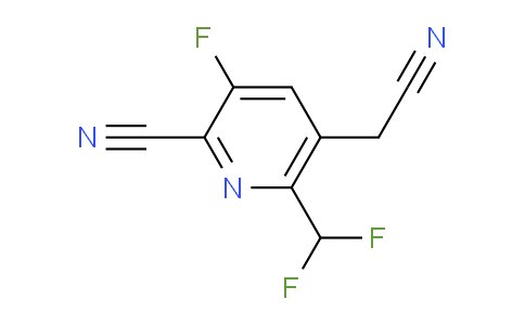 AM206075 | 1806950-71-9 | 2-Cyano-6-(difluoromethyl)-3-fluoropyridine-5-acetonitrile