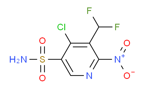 AM206086 | 1806056-87-0 | 4-Chloro-3-(difluoromethyl)-2-nitropyridine-5-sulfonamide