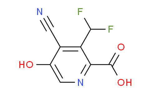 AM206087 | 1805428-40-3 | 4-Cyano-3-(difluoromethyl)-5-hydroxypyridine-2-carboxylic acid