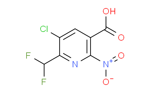 AM206100 | 1805374-89-3 | 3-Chloro-2-(difluoromethyl)-6-nitropyridine-5-carboxylic acid