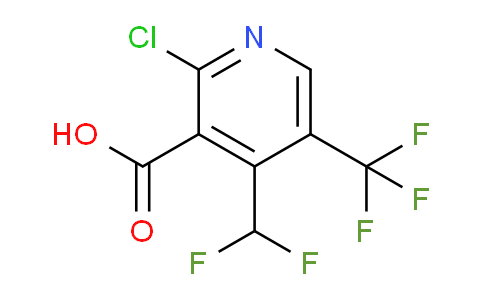 AM206111 | 1806072-26-3 | 2-Chloro-4-(difluoromethyl)-5-(trifluoromethyl)pyridine-3-carboxylic acid