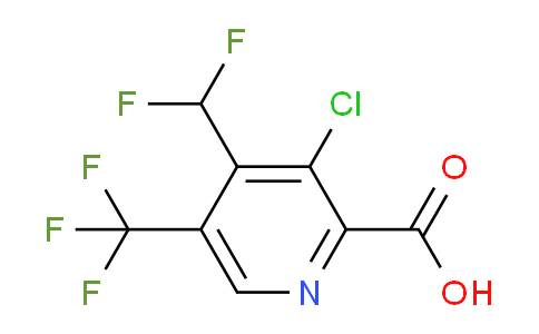AM206113 | 1805082-97-6 | 3-Chloro-4-(difluoromethyl)-5-(trifluoromethyl)pyridine-2-carboxylic acid