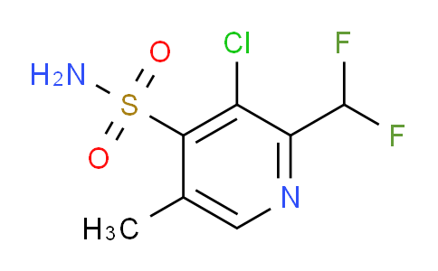 AM206117 | 1806870-67-6 | 3-Chloro-2-(difluoromethyl)-5-methylpyridine-4-sulfonamide