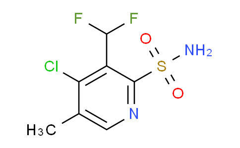 AM206119 | 1805381-66-1 | 4-Chloro-3-(difluoromethyl)-5-methylpyridine-2-sulfonamide