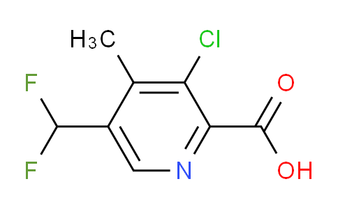AM206122 | 1804675-90-8 | 3-Chloro-5-(difluoromethyl)-4-methylpyridine-2-carboxylic acid