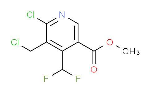 AM206123 | 1806945-13-0 | Methyl 2-chloro-3-(chloromethyl)-4-(difluoromethyl)pyridine-5-carboxylate