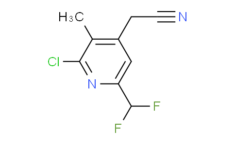 AM206126 | 1805378-61-3 | 2-Chloro-6-(difluoromethyl)-3-methylpyridine-4-acetonitrile
