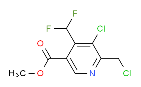 AM206127 | 1805378-18-0 | Methyl 3-chloro-2-(chloromethyl)-4-(difluoromethyl)pyridine-5-carboxylate