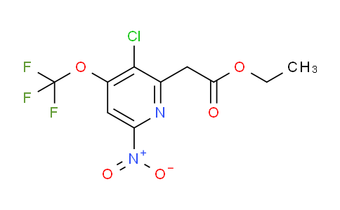 AM20613 | 1804557-51-4 | Ethyl 3-chloro-6-nitro-4-(trifluoromethoxy)pyridine-2-acetate