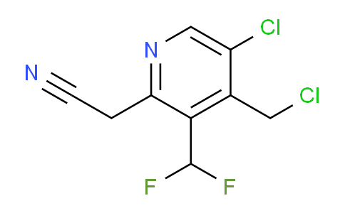 AM206132 | 1806901-02-9 | 5-Chloro-4-(chloromethyl)-3-(difluoromethyl)pyridine-2-acetonitrile