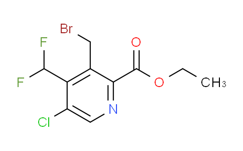 AM206143 | 1805376-06-0 | Ethyl 3-(bromomethyl)-5-chloro-4-(difluoromethyl)pyridine-2-carboxylate