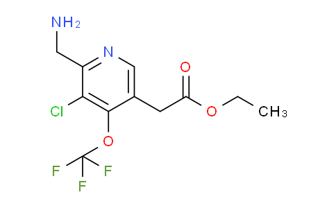 AM20615 | 1804795-06-9 | Ethyl 2-(aminomethyl)-3-chloro-4-(trifluoromethoxy)pyridine-5-acetate