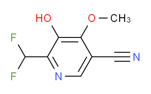 AM206150 | 1806946-80-4 | 5-Cyano-2-(difluoromethyl)-3-hydroxy-4-methoxypyridine