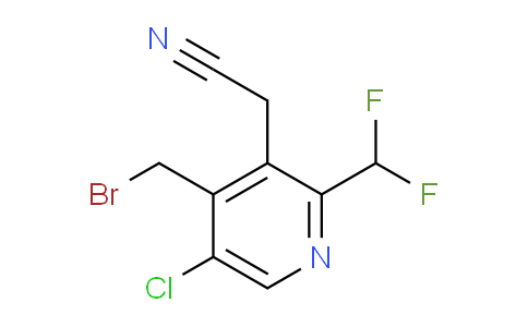 AM206155 | 1805078-10-7 | 4-(Bromomethyl)-5-chloro-2-(difluoromethyl)pyridine-3-acetonitrile