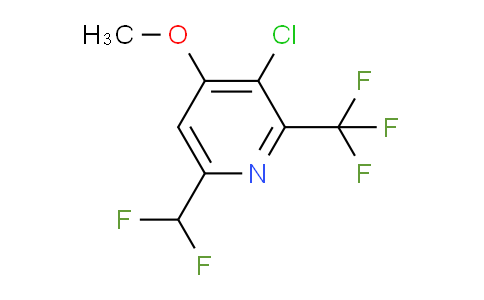 AM206159 | 1805174-70-2 | 3-Chloro-6-(difluoromethyl)-4-methoxy-2-(trifluoromethyl)pyridine
