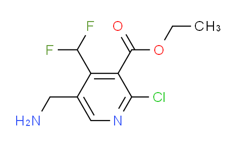 AM206166 | 1807085-24-0 | Ethyl 5-(aminomethyl)-2-chloro-4-(difluoromethyl)pyridine-3-carboxylate