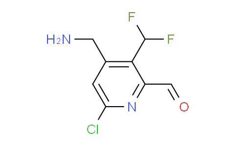 AM206176 | 1805277-57-9 | 4-(Aminomethyl)-6-chloro-3-(difluoromethyl)pyridine-2-carboxaldehyde