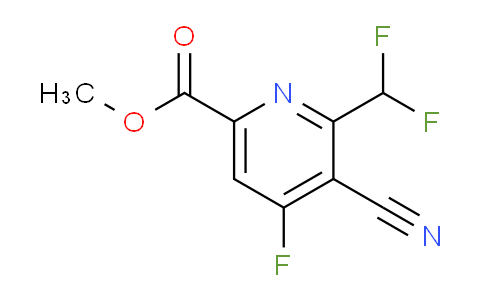 AM206179 | 1804716-36-6 | Methyl 3-cyano-2-(difluoromethyl)-4-fluoropyridine-6-carboxylate
