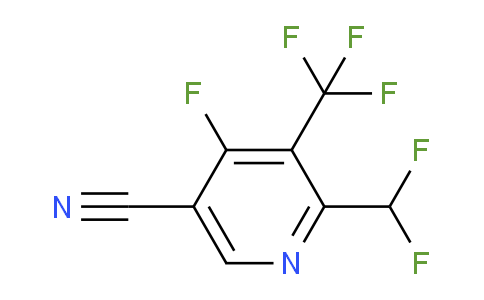 AM206187 | 1805358-91-1 | 5-Cyano-2-(difluoromethyl)-4-fluoro-3-(trifluoromethyl)pyridine