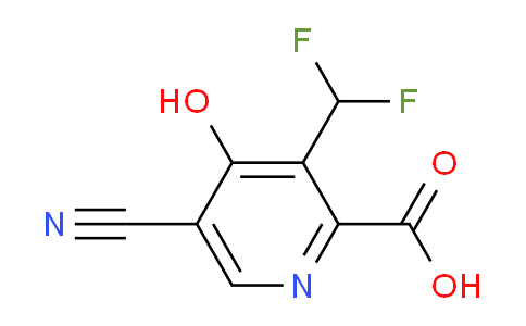 AM206191 | 1806841-70-2 | 5-Cyano-3-(difluoromethyl)-4-hydroxypyridine-2-carboxylic acid