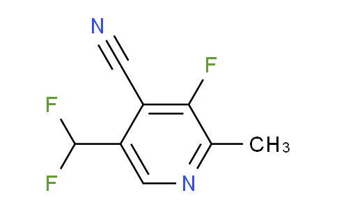 AM206197 | 1805089-22-8 | 4-Cyano-5-(difluoromethyl)-3-fluoro-2-methylpyridine