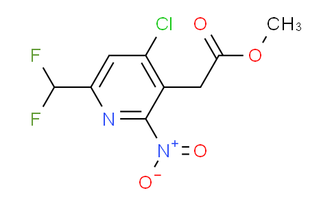 AM206199 | 1806053-93-9 | Methyl 4-chloro-6-(difluoromethyl)-2-nitropyridine-3-acetate