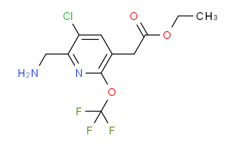 AM20620 | 1806151-01-8 | Ethyl 2-(aminomethyl)-3-chloro-6-(trifluoromethoxy)pyridine-5-acetate