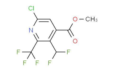 AM206210 | 1806846-21-8 | Methyl 6-chloro-3-(difluoromethyl)-2-(trifluoromethyl)pyridine-4-carboxylate