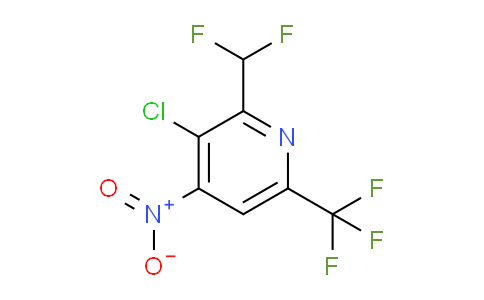 AM206213 | 1805277-81-9 | 3-Chloro-2-(difluoromethyl)-4-nitro-6-(trifluoromethyl)pyridine