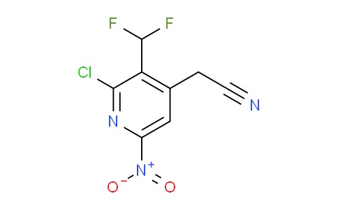 AM206215 | 1804860-41-0 | 2-Chloro-3-(difluoromethyl)-6-nitropyridine-4-acetonitrile