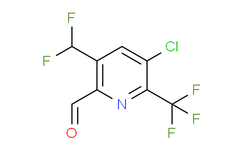 AM206216 | 1805082-37-4 | 3-Chloro-5-(difluoromethyl)-2-(trifluoromethyl)pyridine-6-carboxaldehyde