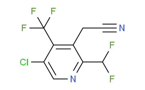 AM206224 | 1806844-60-9 | 5-Chloro-2-(difluoromethyl)-4-(trifluoromethyl)pyridine-3-acetonitrile