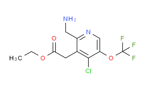AM20623 | 1803636-39-6 | Ethyl 2-(aminomethyl)-4-chloro-5-(trifluoromethoxy)pyridine-3-acetate
