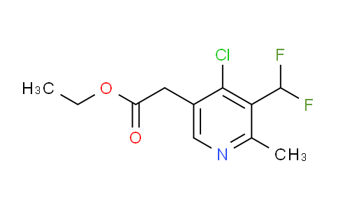 AM206234 | 1805380-30-6 | Ethyl 4-chloro-3-(difluoromethyl)-2-methylpyridine-5-acetate